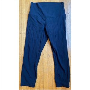 Lululemon align crops black sz 6